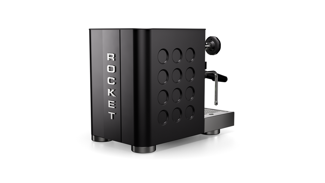Rocket Appartamento TCA matte black heat exchanger espresso machine – Coffee Coaching Club 1