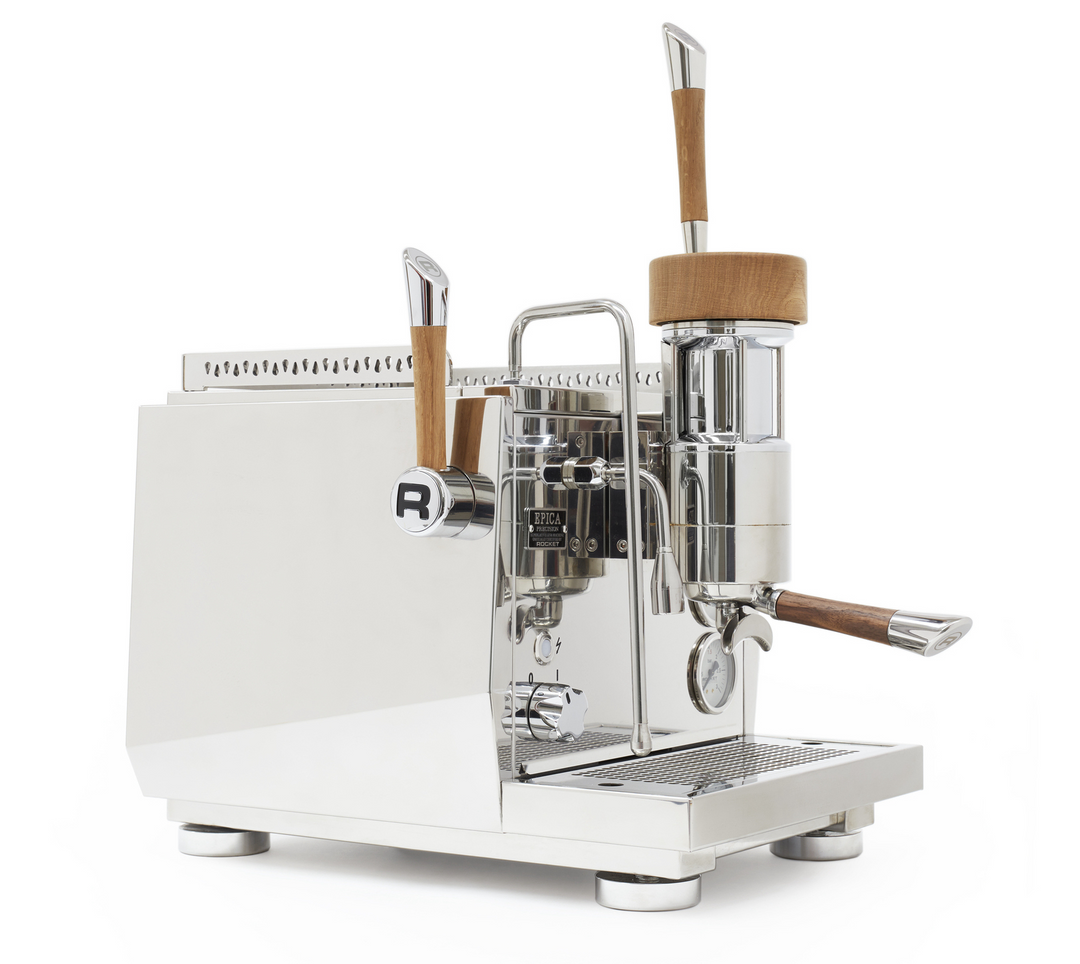 Rocket EPICA máquina de espresso de dupla caldeira com alavanca – Coffee Coaching Club 1