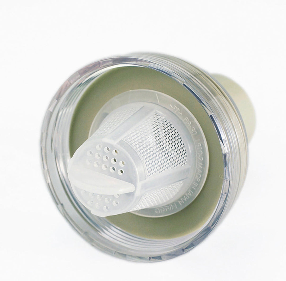 HARIO Filter in Bottle "Portable" (400 ml) - Smoky Green - Coffee Coaching Club
