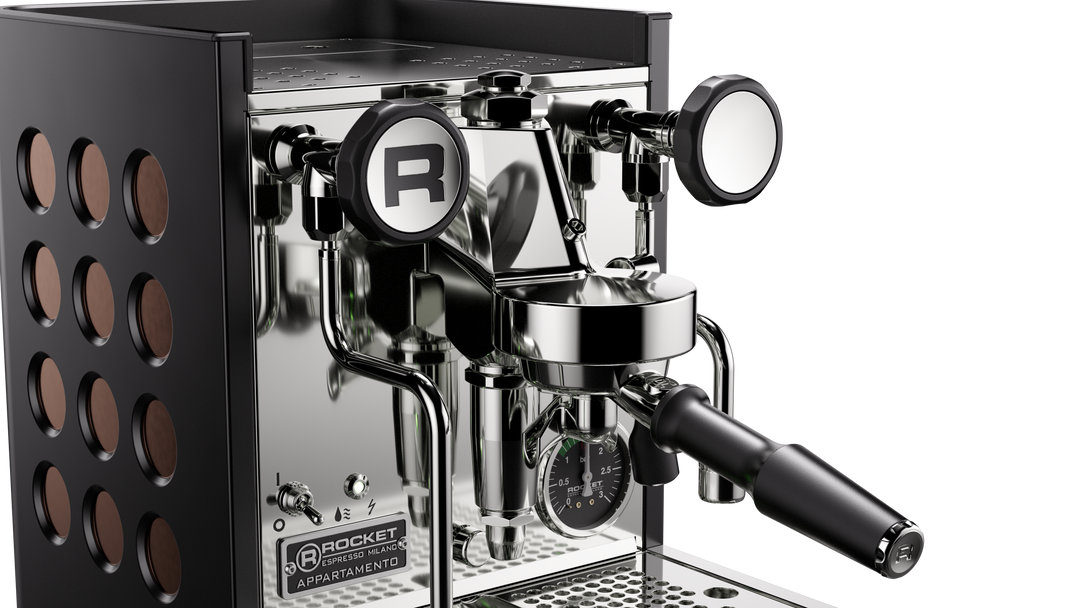 Rocket Appartamento TCA noir cuivre – vue latérale – Coffee Coaching Club 3