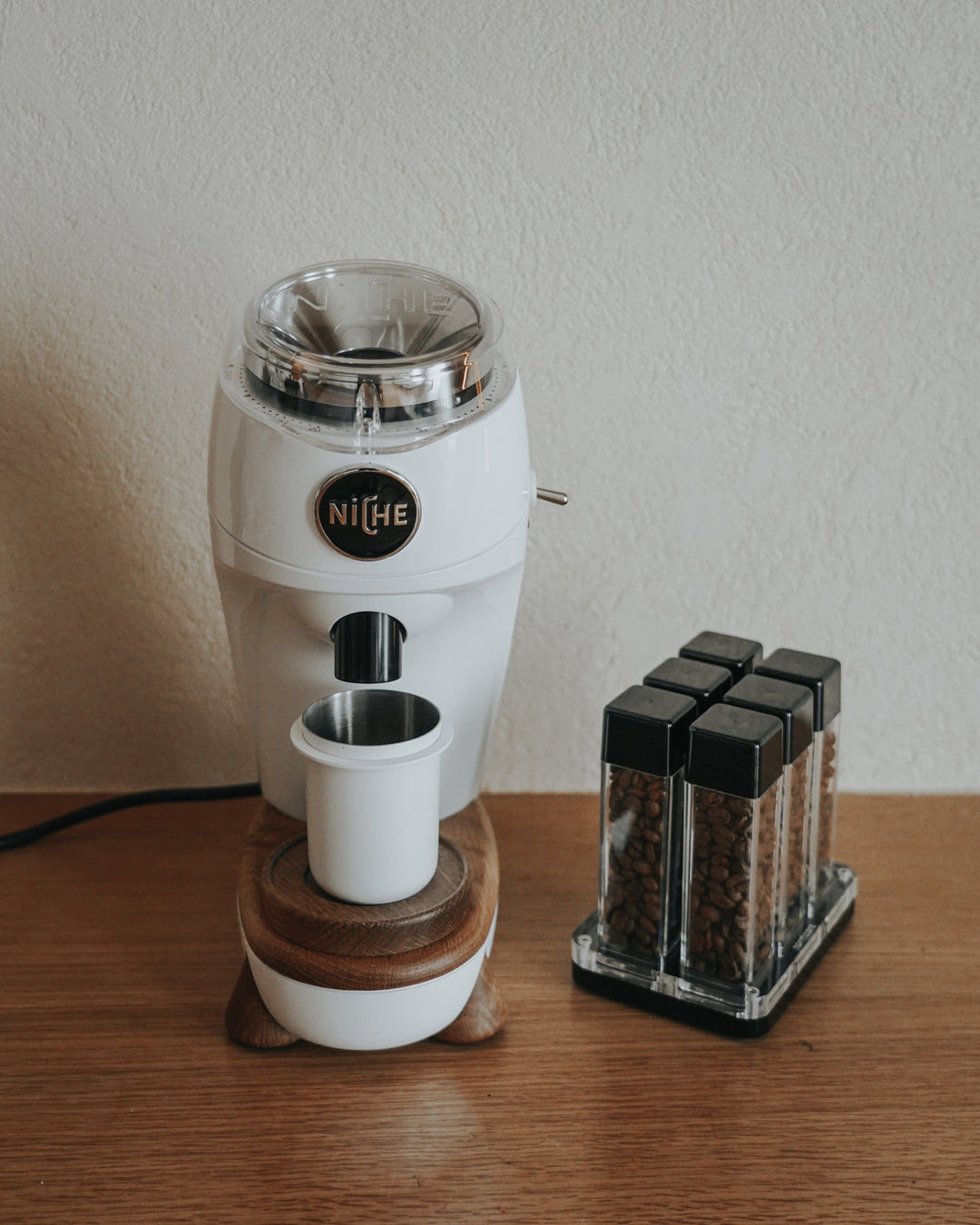 Normcore Dosing Cup Schwarz Antihaftbeschichtung – Coffee Coaching Club 5