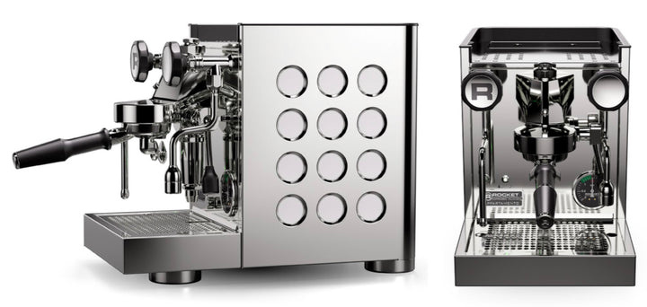 Rocket Appartamento TCA stainless steel white heat exchanger espresso machine – Coffee Coaching Club 1