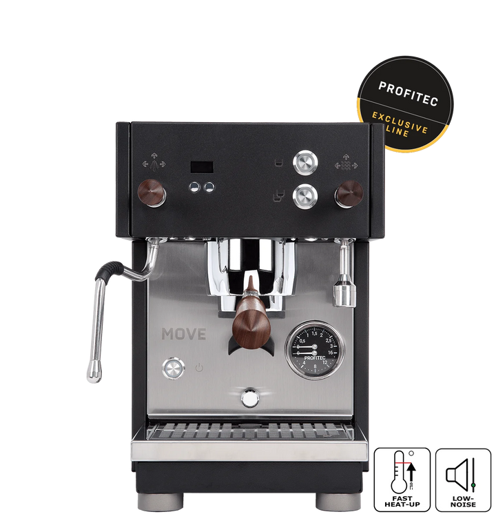 Profitec MOVE Exclusive Line dual boiler – front view – Coffee Coaching Club 1