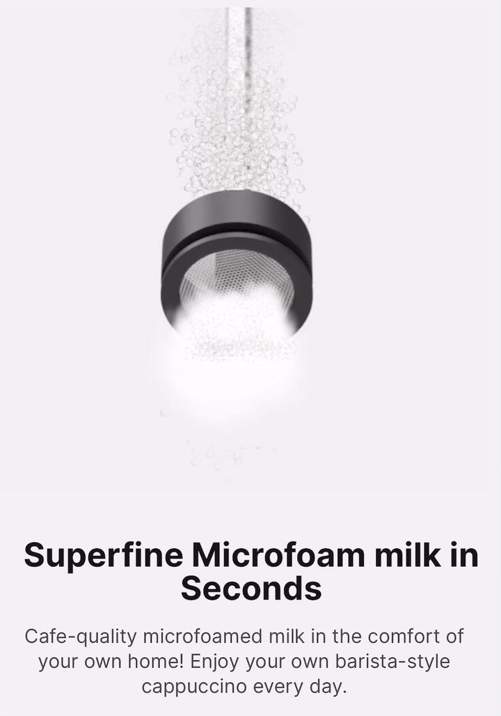 Subminimal Nanofoamer Lithium - Barista foam at the push of a button