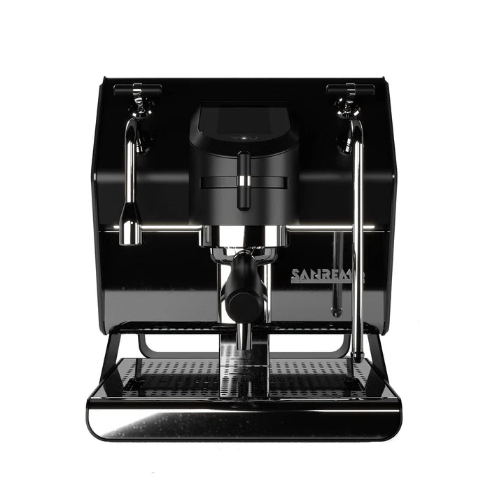 Sanremo YOU in Schwarz Matt – Vorderansicht – Coffee Coaching Club