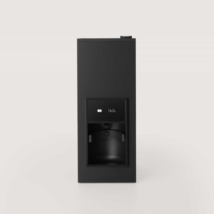 Ligre Siji grind-by-weight grinder in matte black - Coffee Coaching Club