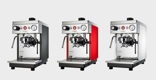 Olympia Express Maximatic variantes de cor antracite vermelho branco – Coffee Coaching Club 14
