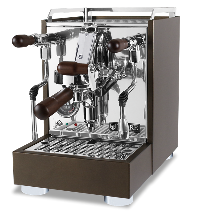 Torre Luigino Cool Touch in Bronze mit ERGOLIFT – Coffee Coaching Club