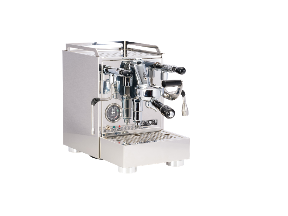 Torre Luigino Cool Touch Zweikreis-Espressomaschine mit ERGOLIFT – Coffee Coaching Club