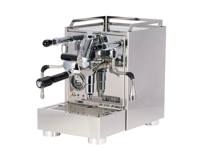 Torre Luigino Cool Touch Zweikreis-Espressomaschine mit ERGOLIFT – Coffee Coaching Club