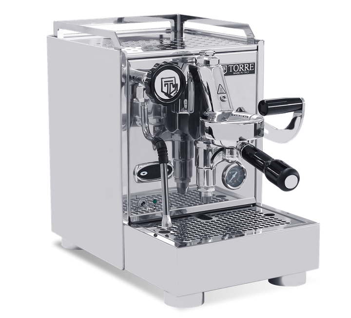 Torre Pierino espresso machine with rotary dial and PID control – Coffee Coaching Club