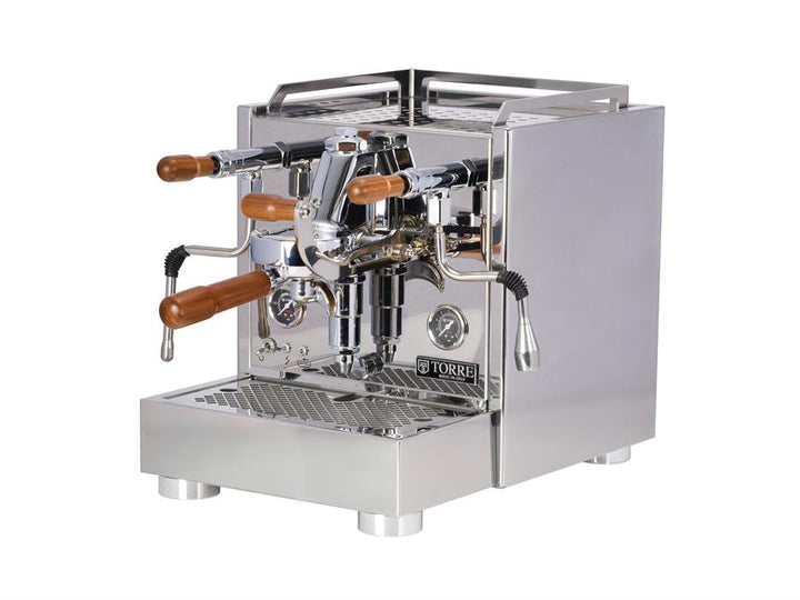 Torre Teresina RS mit Walnuss-Holzakzent und Rotationspumpe – Coffee Coaching Club