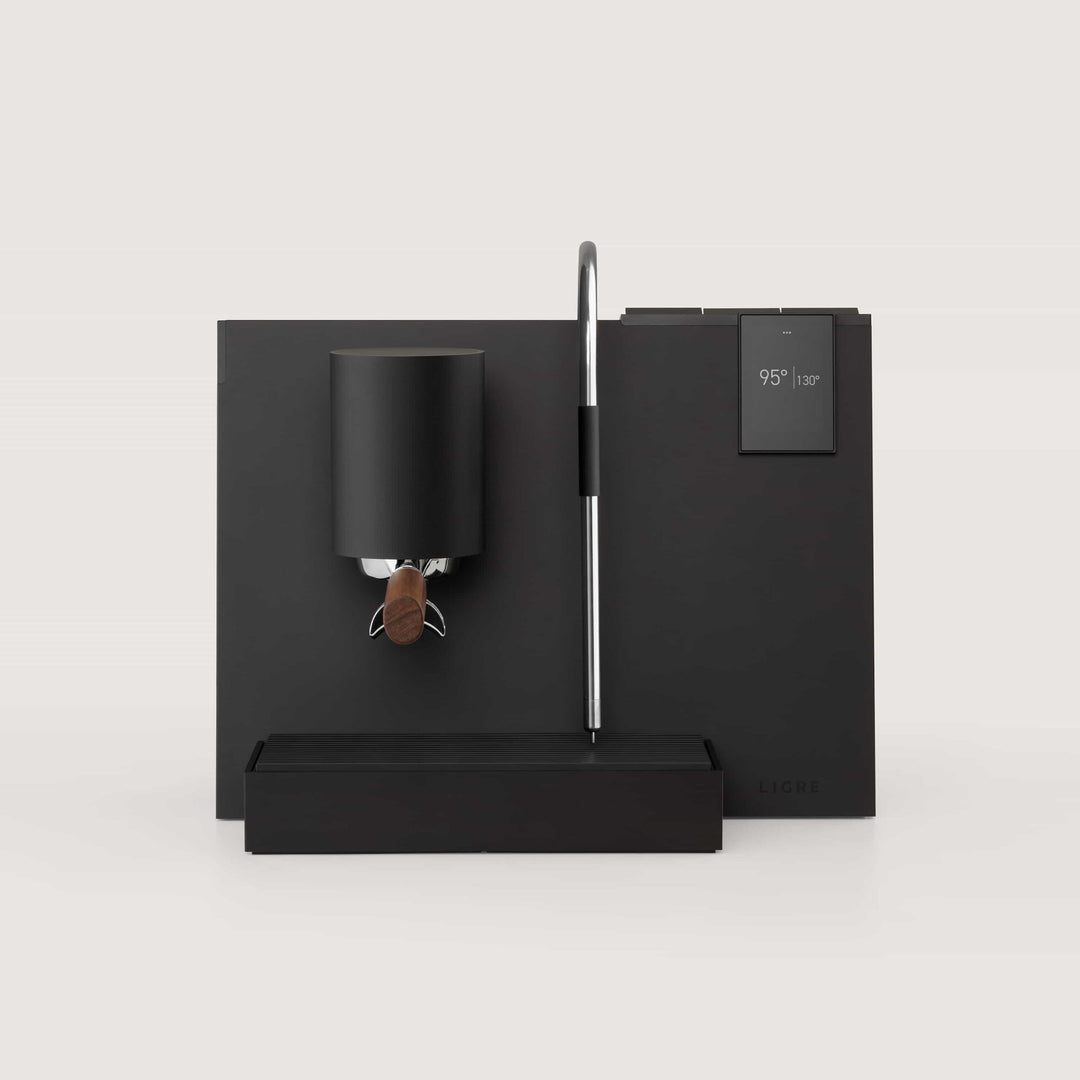 Machine à espresso design Ligre Youn en noir mat - Coffee Coaching Club