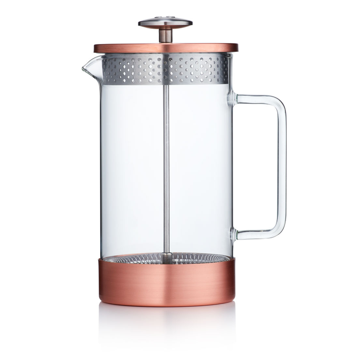 Plastic Free French Press - Core Coffee Press 1000 ml - cobre - Coffee Coaching Club
