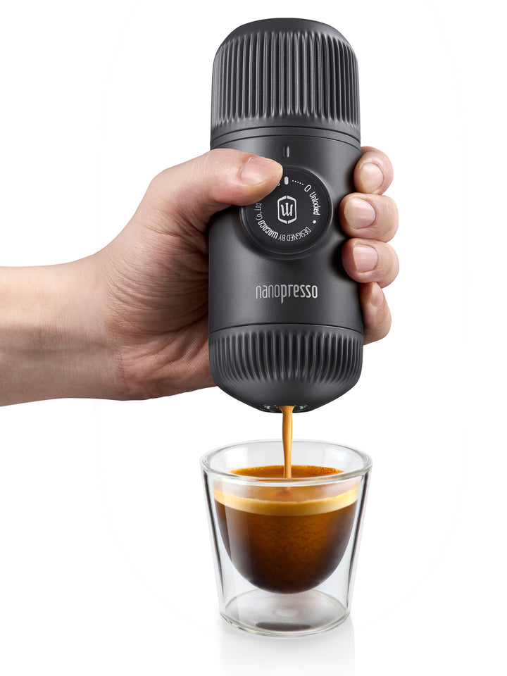 WACACO Nanopresso máquina de espresso portátil - antracita - Coffee Coaching Club
