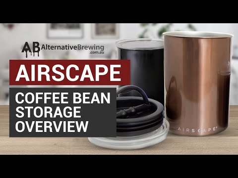 Boîte à café en céramique Airscape, stockage de café hermétique 500g