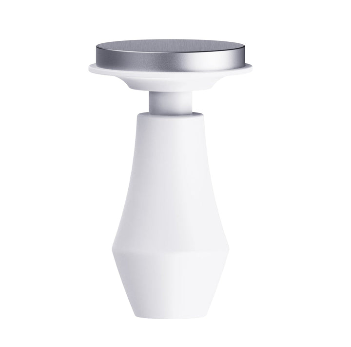 Normcore Tamper Teflon White, white surface – Coffee Coaching Club 2