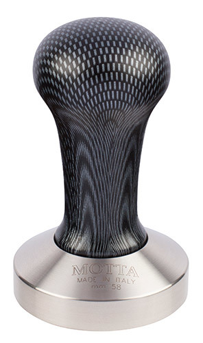 MOTTA flat tamper "Karbonlook" 58mm - Coffee Coaching Club