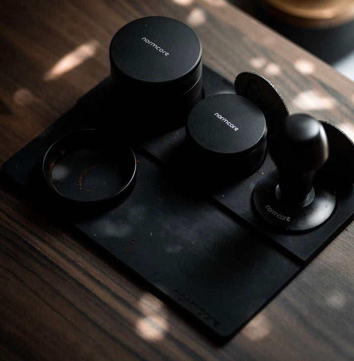 Normcore Tampmatte V2 Silikonkautschuk Detail – Coffee Coaching Club 4