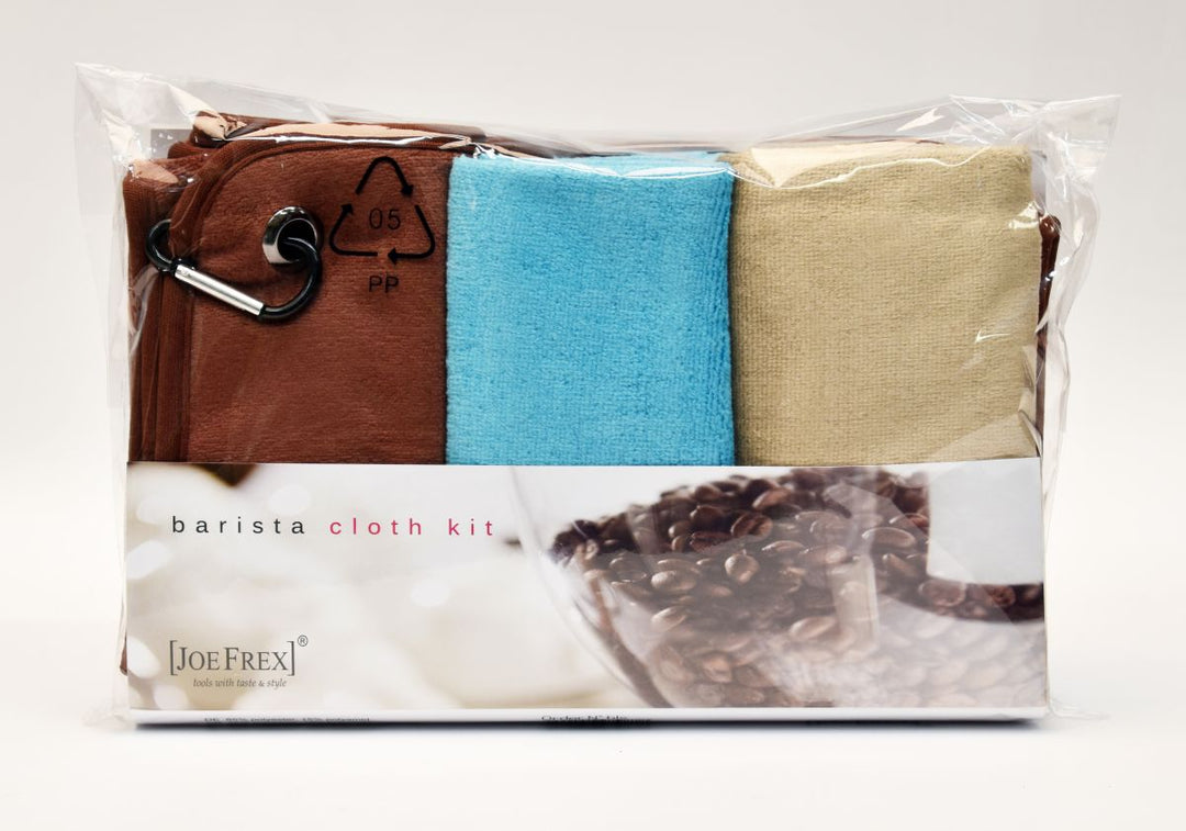 Conjunto de panos de barista Joe Frex - Coffee Coaching Club