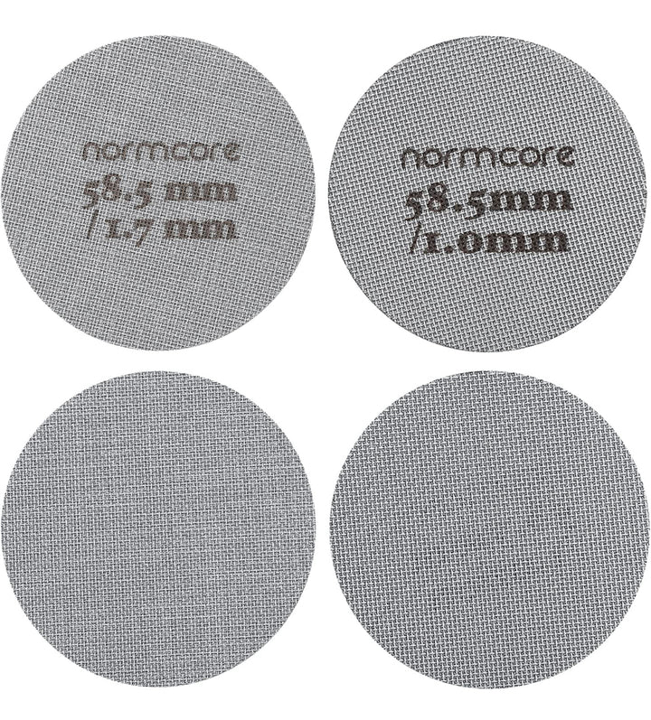 Normcore Puck Screen 58.5 mm in 1,7 und 1,0 mm – Coffee Coaching Club 2