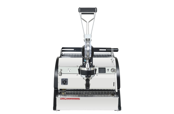 La Marzocco Leva X monogruppo – vista laterale – Coffee Coaching Club 2