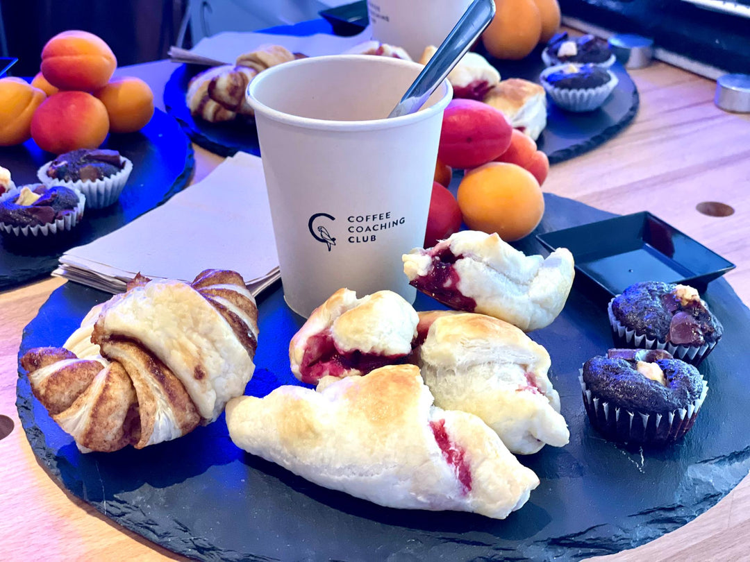 Team Event Workshop – Bollería, fruta y café para la pausa – Coffee Coaching Club