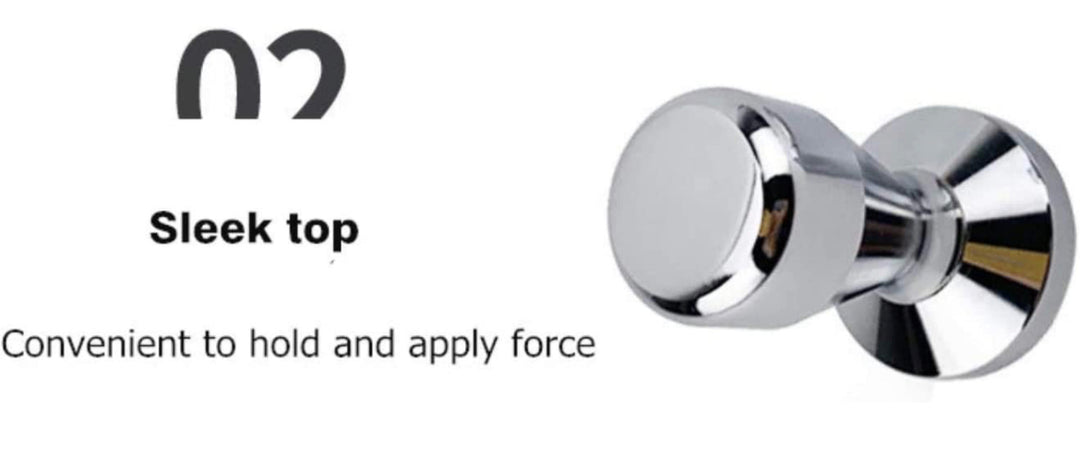 Tamper stainless steel 58.5 mm - Coffee Coaching Club