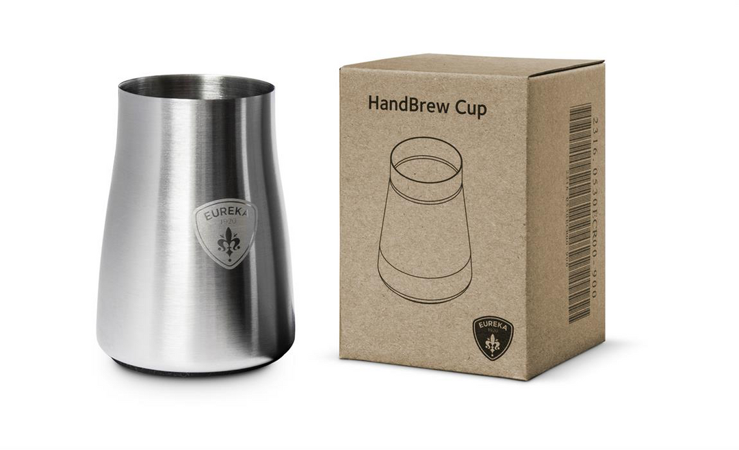 Eureka Hand Brew Cup 80 g stainless steel - Coffee Coaching Club