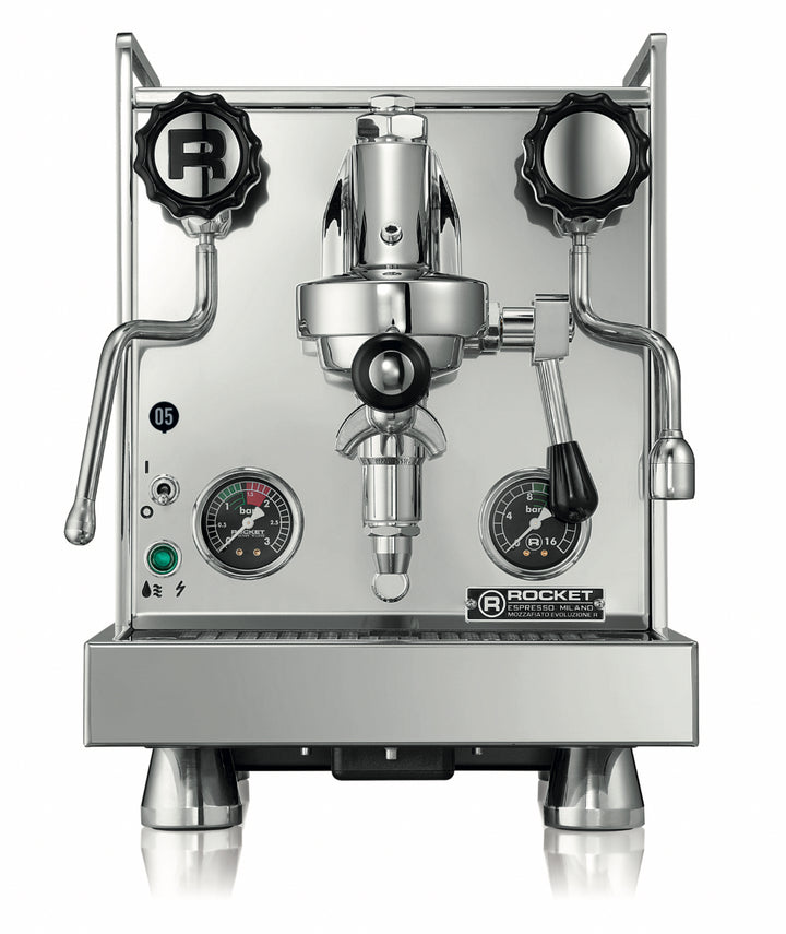 Rocket Mozzafiato Cronometro R machine à espresso à échangeur thermique – Coffee Coaching Club 1