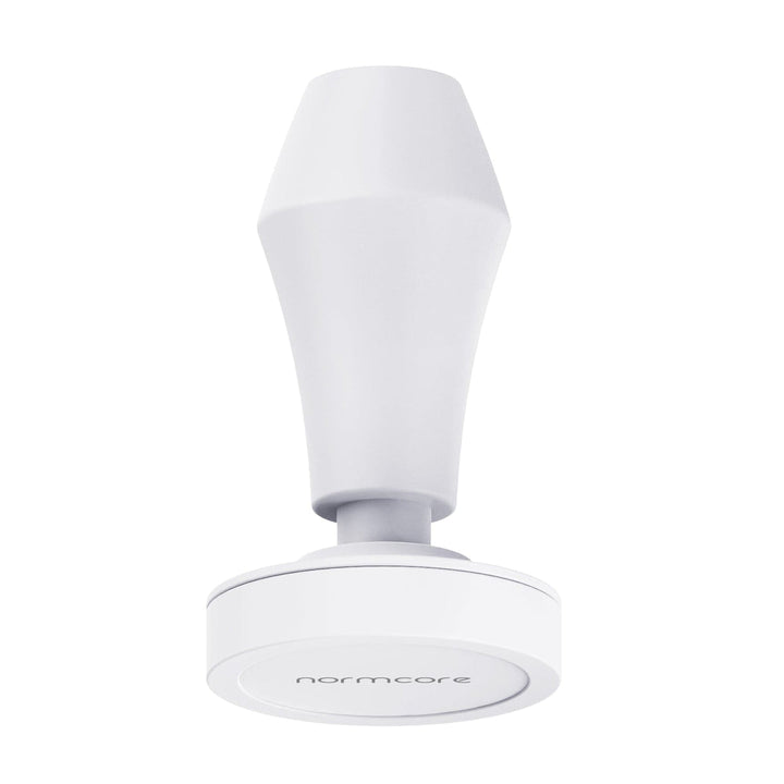 Normcore pressure-regulating tamper 58.5mm Teflon White – Coffee Coaching Club 1