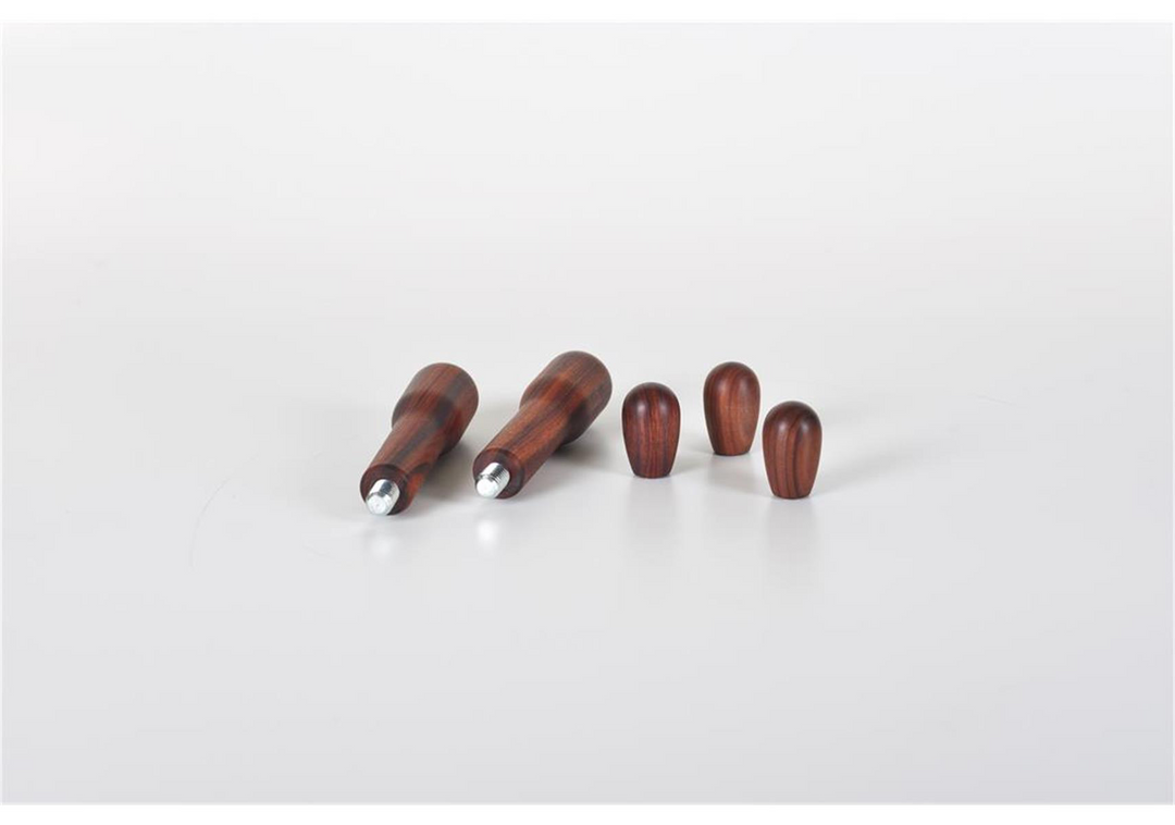 Bezzera conjunto de pegas E61 pau-rosa - Coffee Coaching Club
