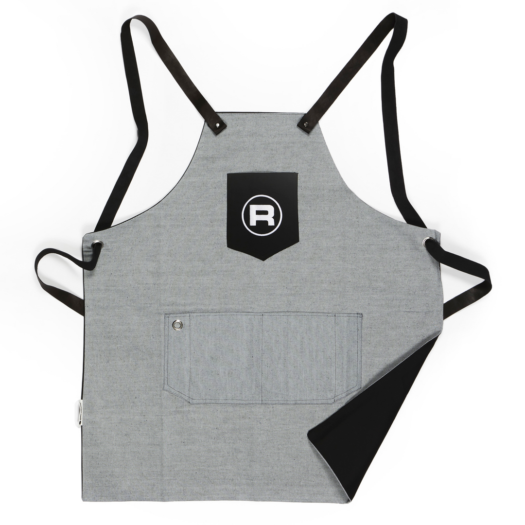Rocket Barista-Schürze wendbar schwarze Träger – Coffee Coaching Club 1