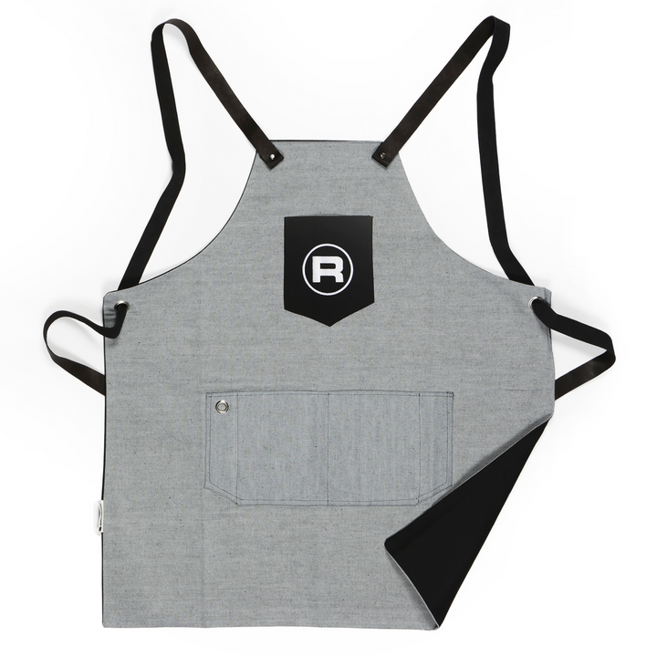 Rocket Barista-Schürze wendbar schwarze Träger – Coffee Coaching Club 1